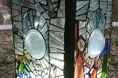 Town Centre - stained glass mosaic sculpture