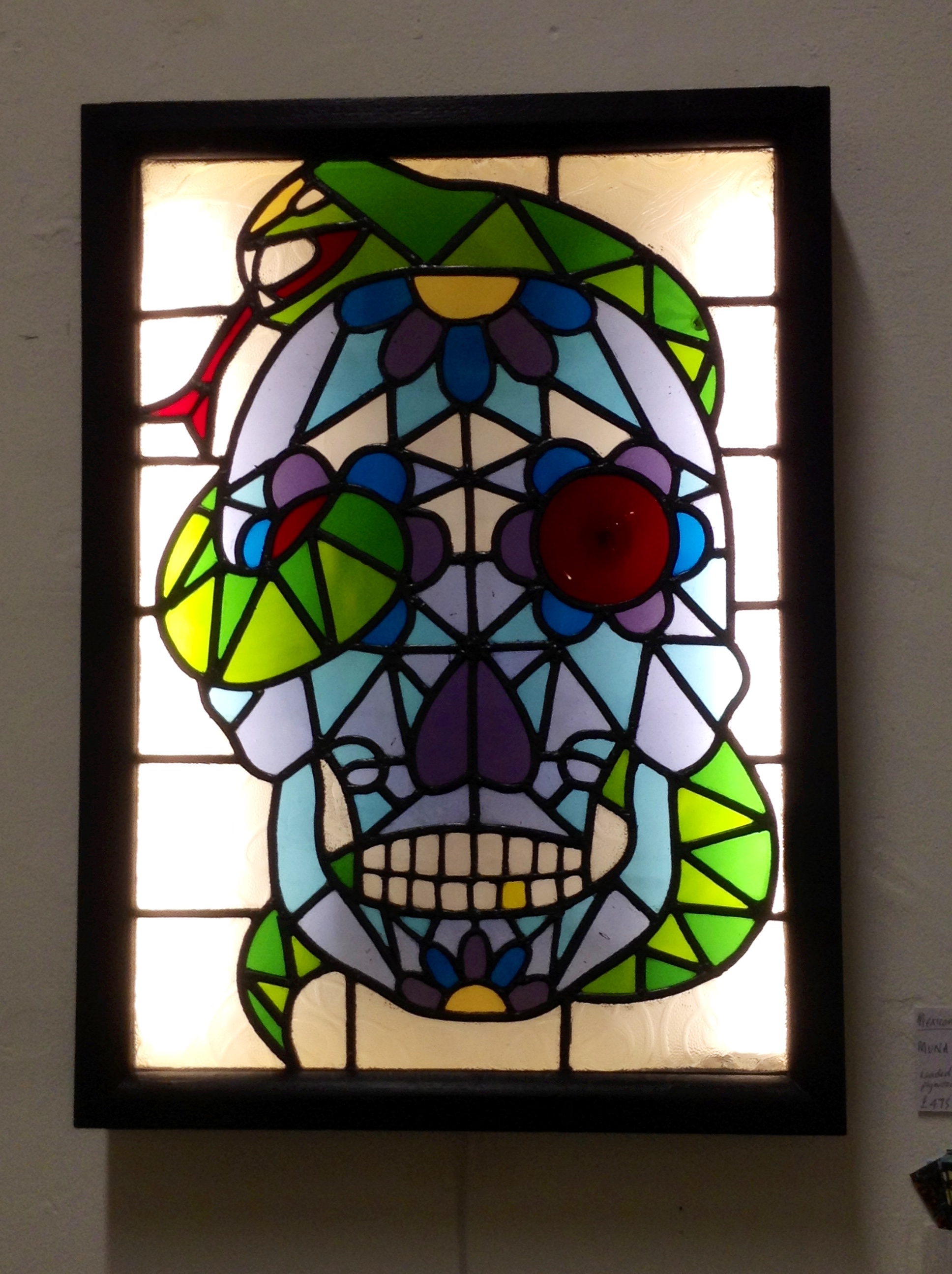 Skull Lightbox by Muna Zuberi